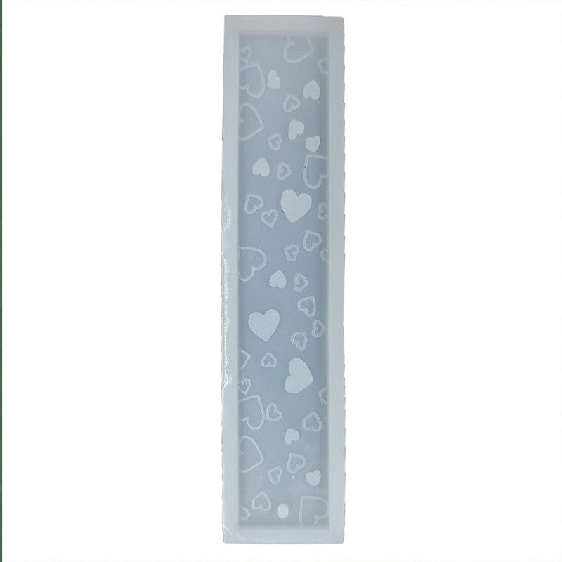 My Store SILICON MOULD HEART BOOK MARK MOULD