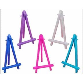 My Store PLASTIC EASEL 8.5 X 15CM COLOUR PLASTIC EASEL