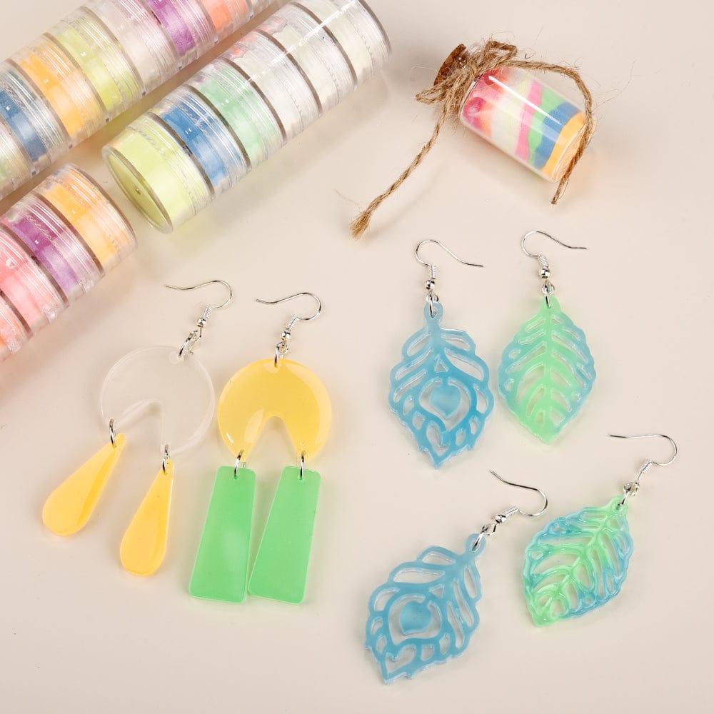 JUST CRAFT IT GLOW IN DARK 6 In 1 Glow In Dark Powder L-A