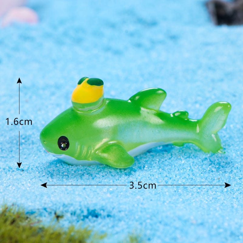 my store MINIATURE GREEN SHARK MINIATURE