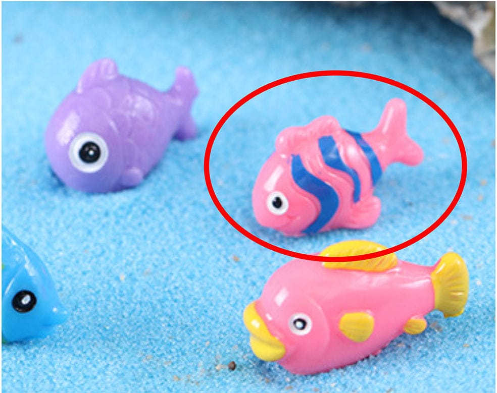 my store MINIATURE PINK FISH MINIATURE