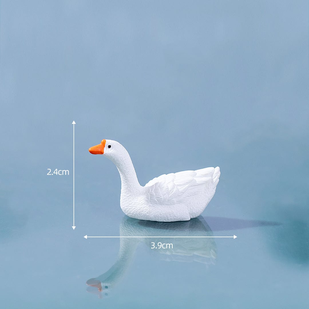 my store MINIATURE Left White Goose