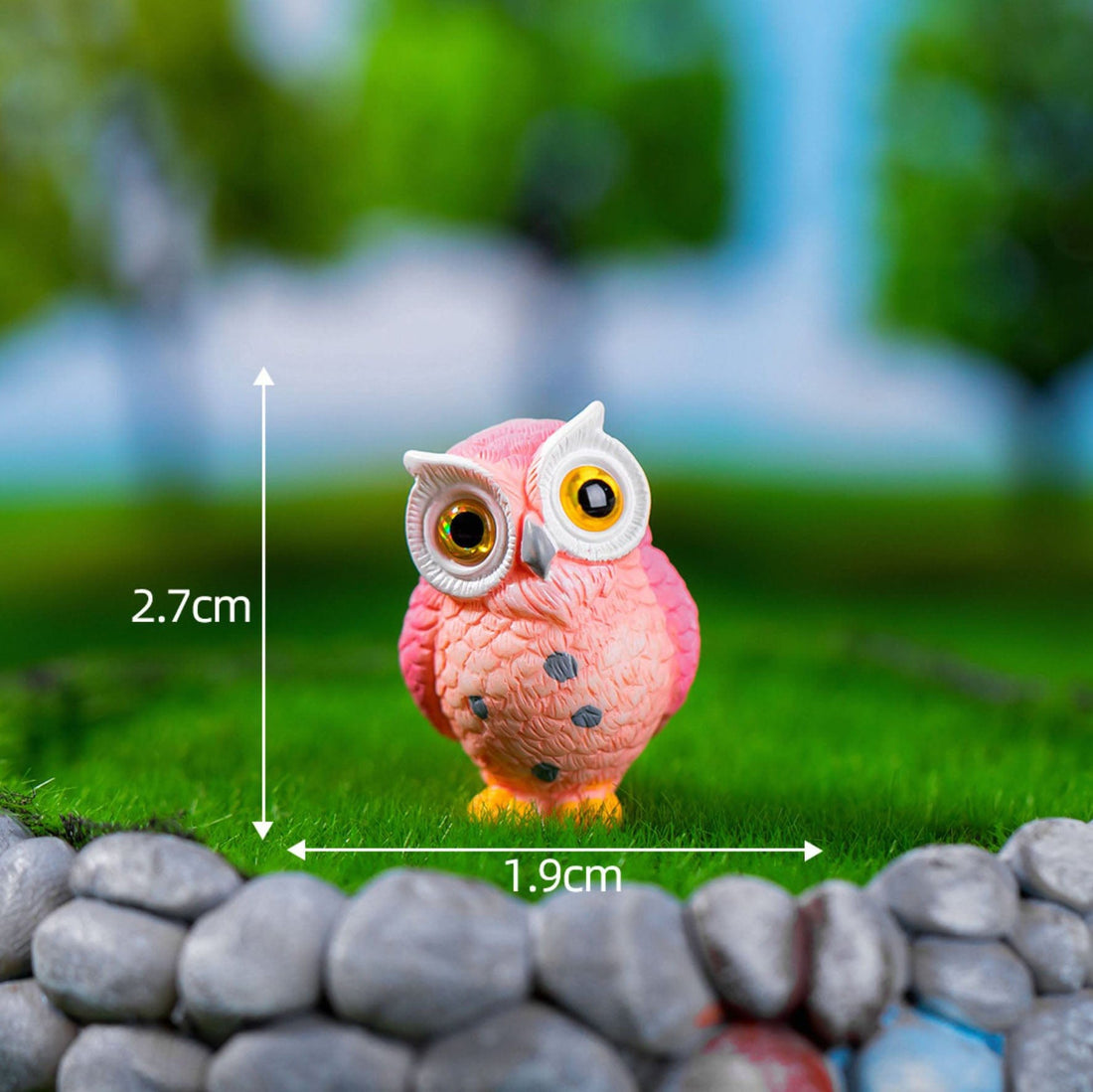 my store MINIATURE Pink Owl
