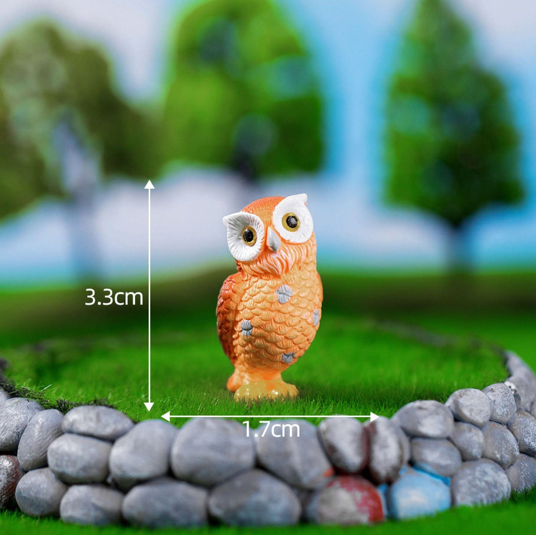 my store MINIATURE Brown Owl