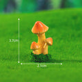 my store MINIATURE Orange Mushrooms
