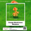 my store MINIATURE Orange Mushrooms