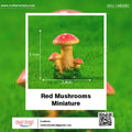 my store MINIATURE Red Mushrooms