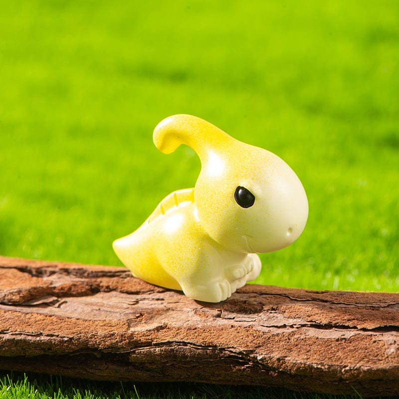 my store MINIATURE Yellow Unicorn Dinosaur