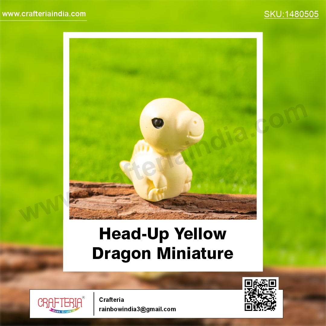 my store MINIATURE Head-Up Yellow Dragon