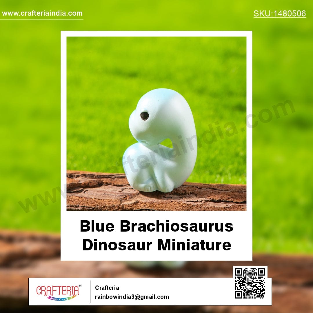 my store MINIATURE Blue Brachiosaurus Dinosaur