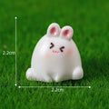 my store MINIATURE Fat Rabbit Round Animal