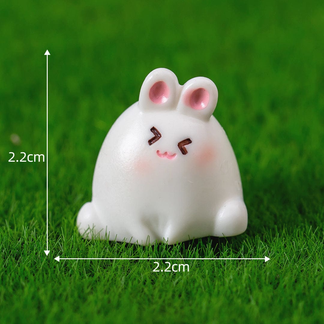 my store MINIATURE Fat Rabbit Round Animal