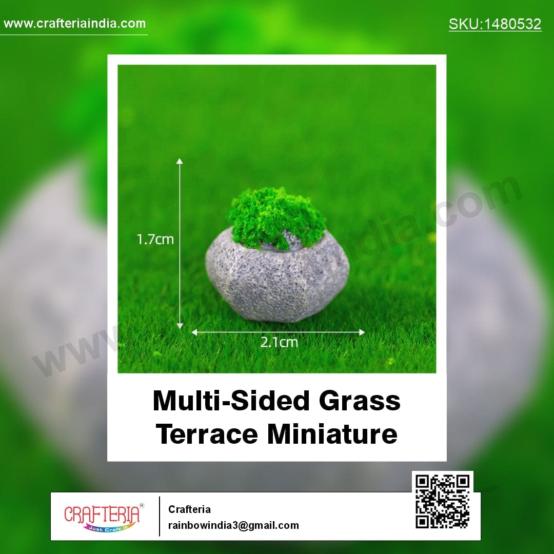 my store MINIATURE Multi-Sided Grass Terrace