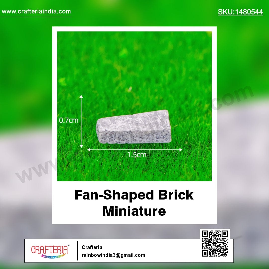 my store MINIATURE Fan-Shaped Brick