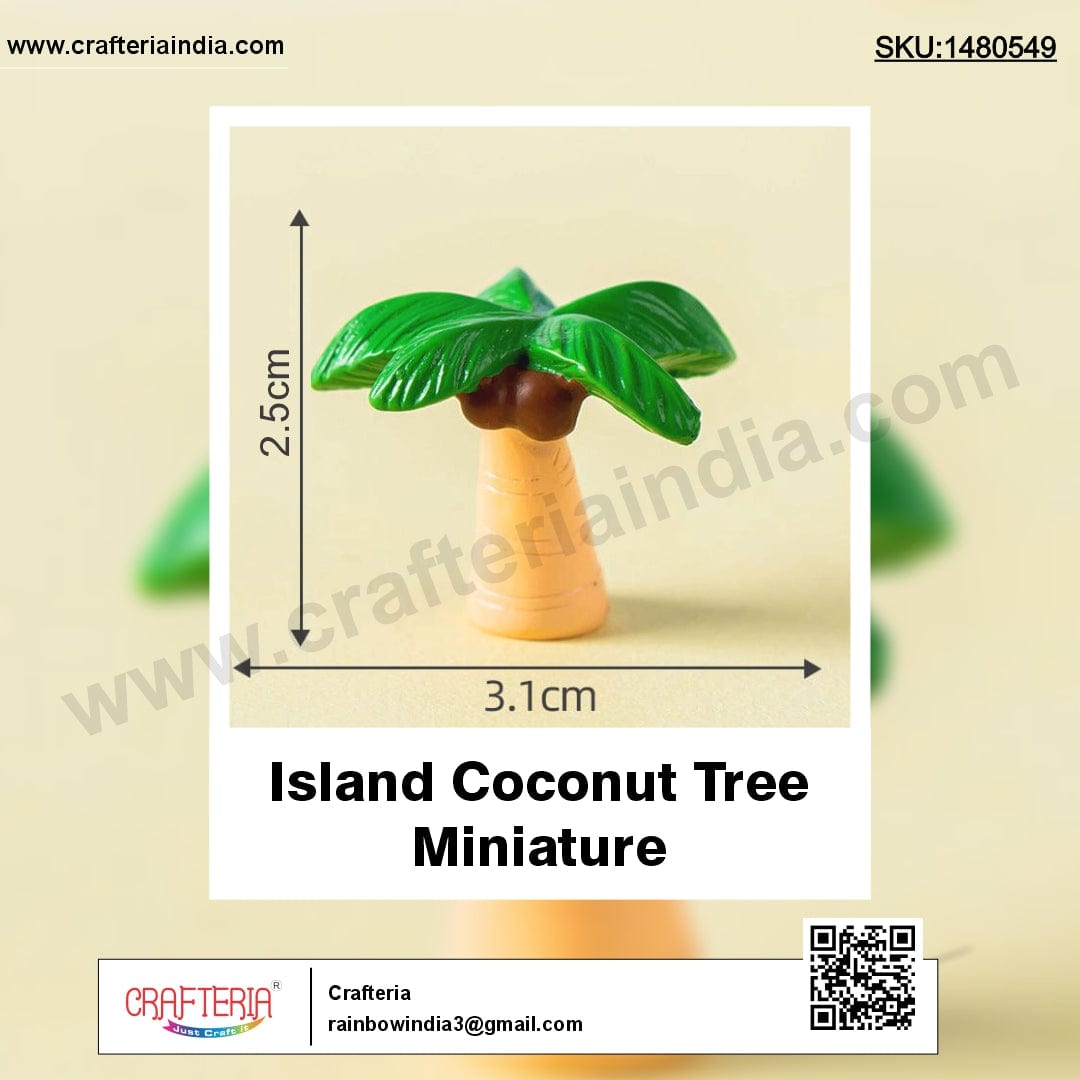 my store MINIATURE Island Coconut Tree