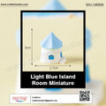 my store MINIATURE Light Blue Island Room