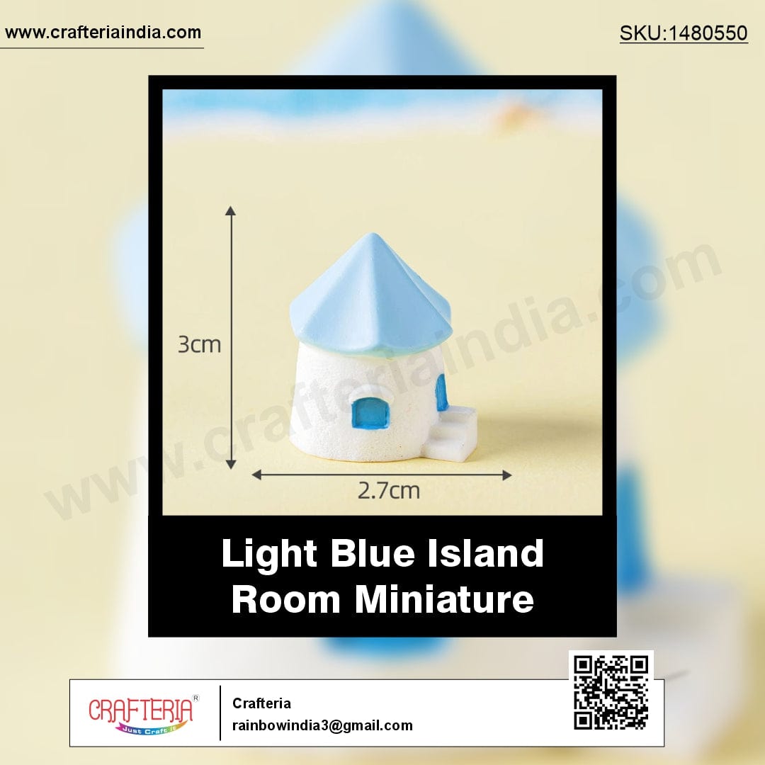 my store MINIATURE Light Blue Island Room