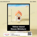 my store MINIATURE Yellow Island House