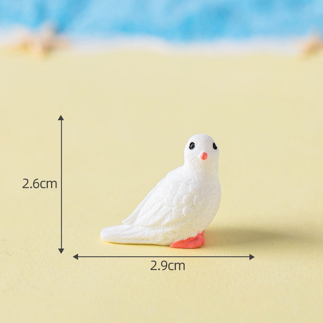 my store MINIATURE Pigeons With Twisted Heads