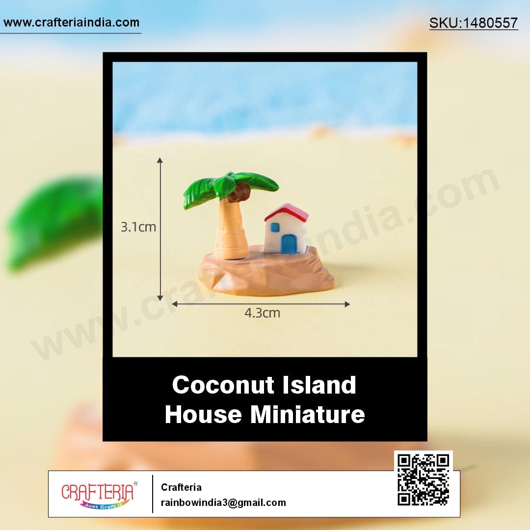 my store MINIATURE Coconut Island House
