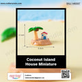 my store MINIATURE Coconut Island House