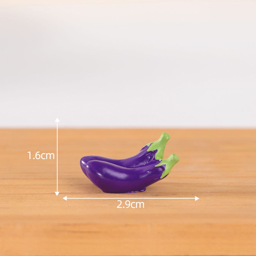 my store MINIATURE Double Eggplant