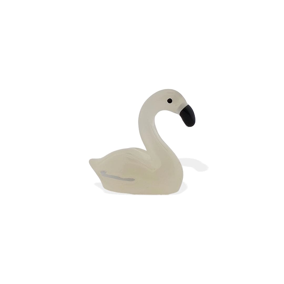 my store MINIATURE Small White Flamingos