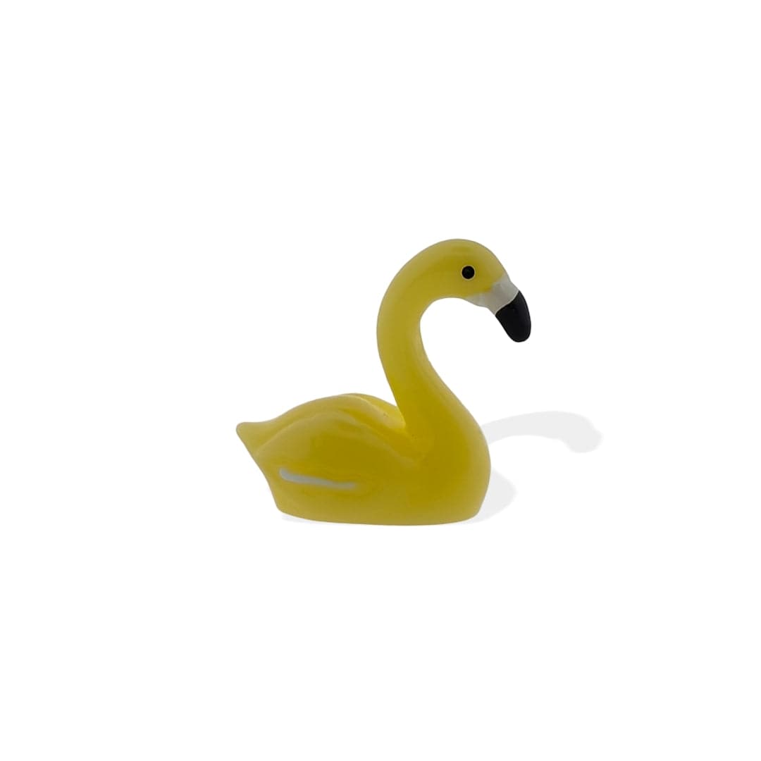 my store MINIATURE Small Yellow Flamingos