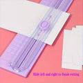 Crafteria Paper Cutter A3/A4 Small Size Sliding Cutter