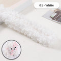 Crafteria C01 Rabbit Fur Pipe Cleaners 1Mtr Approx.