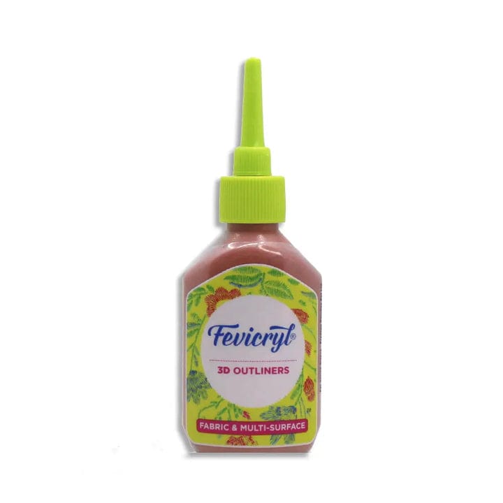 Pidilite Copper-353 Fevicryl 3D Outliner Pearl Metallic (20ml)
