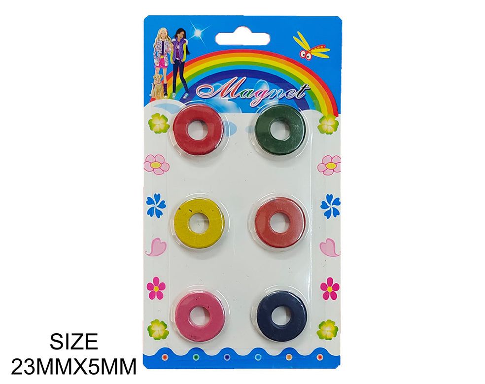 my store MAGNETS 6PCS COL RING MAGNET SMALL