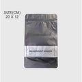 Crafteria 20 X 12 BIG BLACK PACKING COVER WITH TRANSPARENT WINDOW