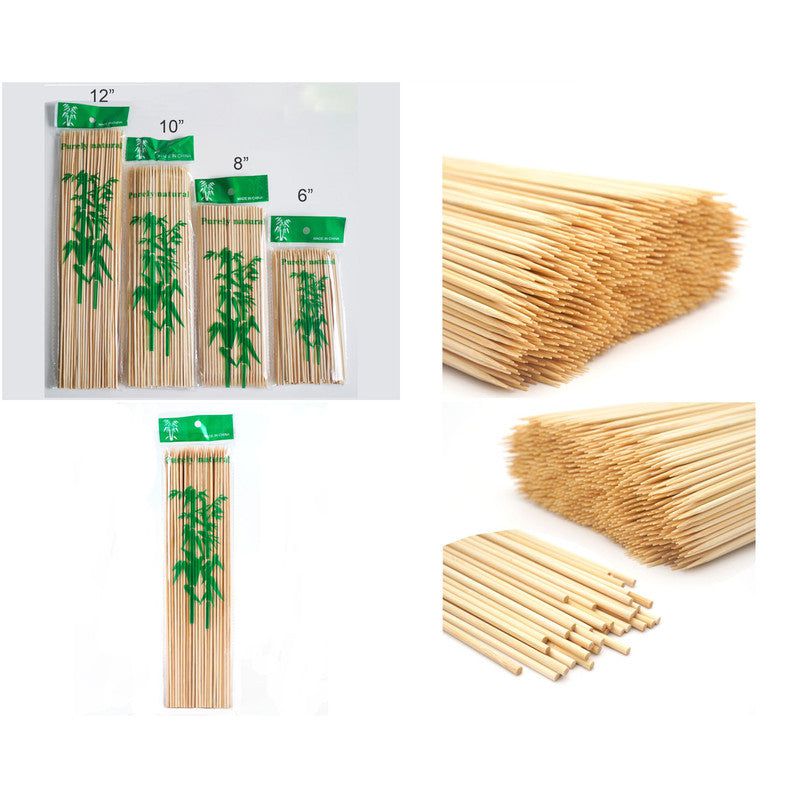 My Store WOODEN STICKS 10" CHOP STICKS THIN ROUND