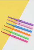 My Store CROCHET HOOKS 12 IN 1 CROCHET PLASTIC HANDLE SET