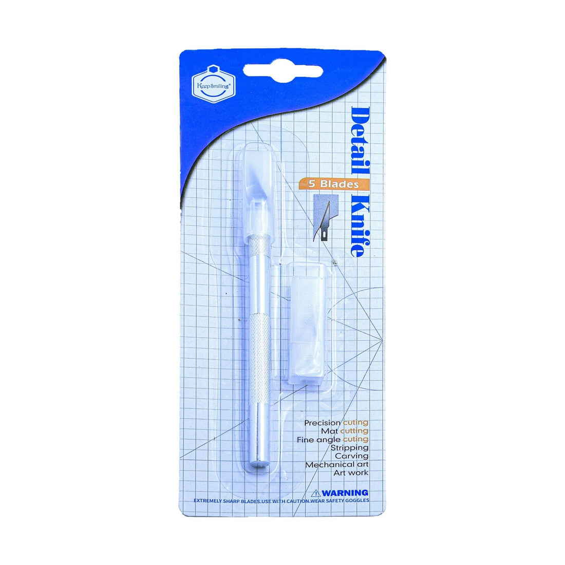 Keep Smiling POTTERY TOOL Precision Craft Knife + 5 Blade