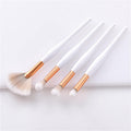 Crafteria 4 in 1 Makeup Art Brush set With White Handle