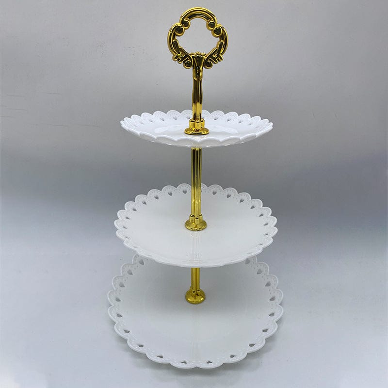 My Store CAKE STAND 3 Tier Cake ABS Plastic Stand Telephone Shape
