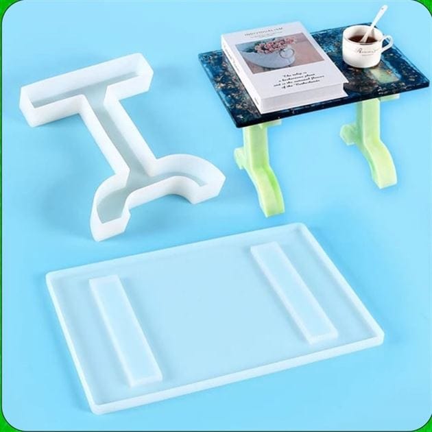 My Store Silicon Mould STOOL WITH TABLE FOOT  MOULD
