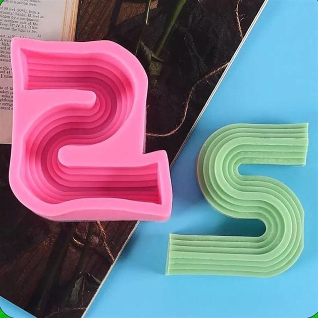 My Store Silicon Mould ESSEN SHAPE STEP TYPE CANDLE MOULD