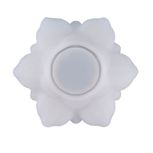 My Store Silicon Mould Lotus Shape Tea Light Candle Holder Mould