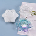 My Store Silicon Mould Lotus Shape Tea Light Candle Holder Mould