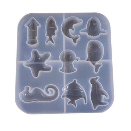 My Store Silicon Mould SEA CREATURES MOULD