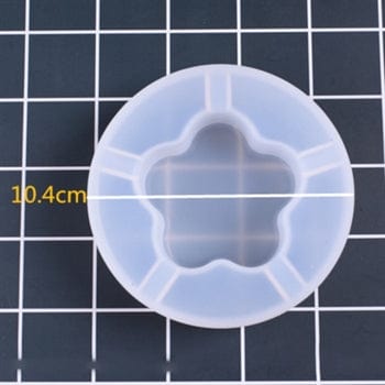 My Store Silicon Mould FLOWER SHAPE ASK TRAY MOULD