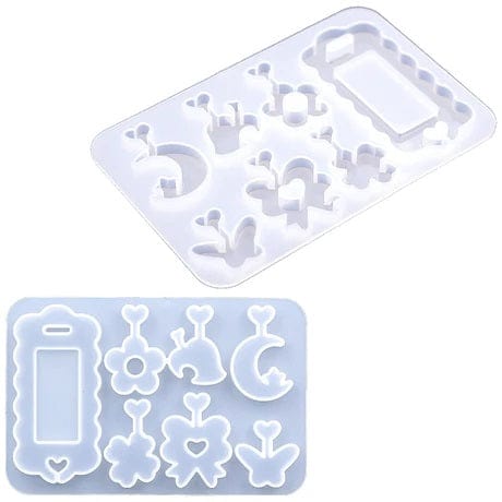 My Store Silicon Mould PUZZLE TAG MOULD