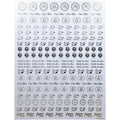 My Store STICKER SHEET New Emboss Sticker D21