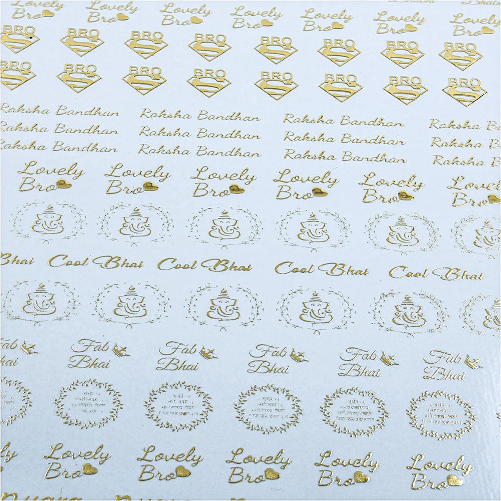 My Store STICKER SHEET New Emboss Sticker D21