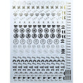 My Store STICKER SHEET New Emboss Sticker D22