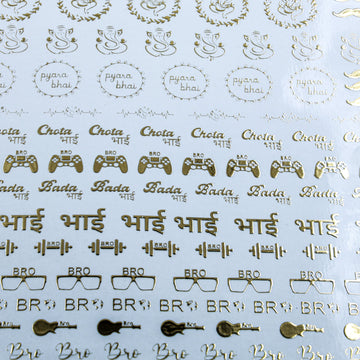 My Store STICKER SHEET New Emboss Sticker D22