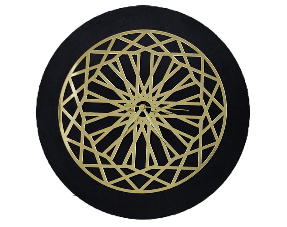 My Store ACRYLIC CUTOUT GOLD CLOCK ACRYLIC CUTOUT 002